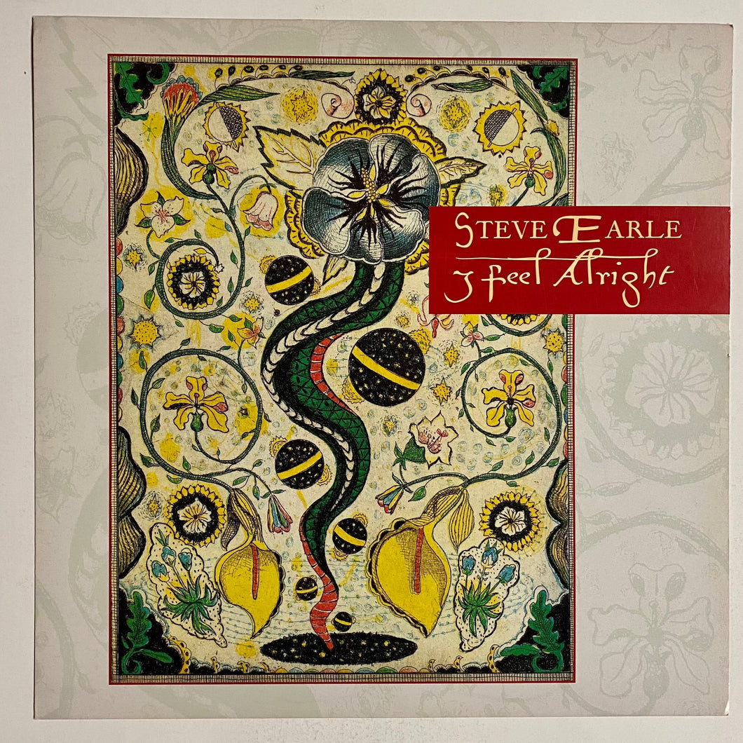 Steve Earle - Double Sided Album Flat