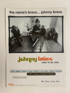 Johnny Bravo - 8 1/2” x 11” Trade Ad