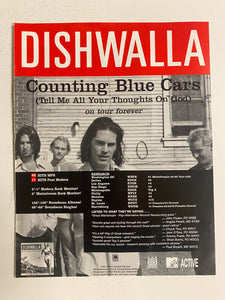 Dishwalla - 8 1/2” x 11” Trade Ad #5