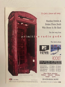 Primitive Radio Gods - 8 1/2” x 11” Trade Ad