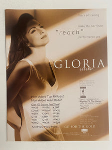 Gloria Estefan - 8 1/2” x 11” Trade Ad #1