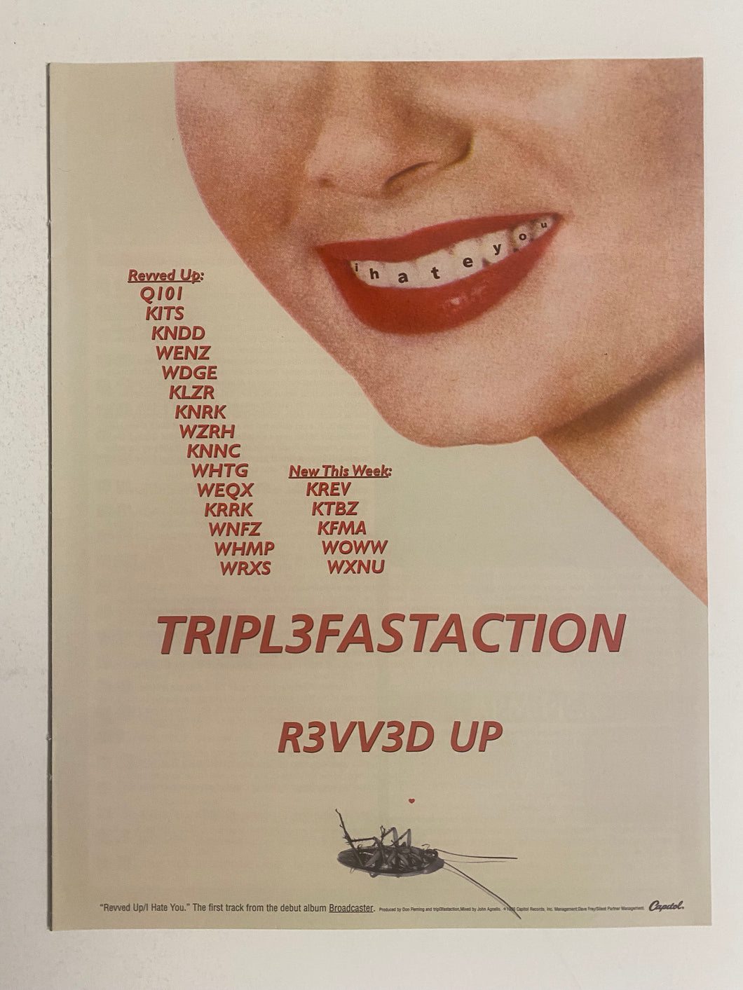 Triple Fast Action - 8 1/2” x 11” Trade Ad #3