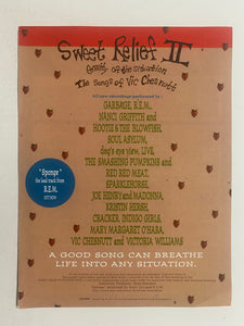 Sweet Relief II - 8 1/2” x 11” Trade Ad