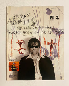 Bryan Adams - 8 1/2” x 11” Trade Ad #1