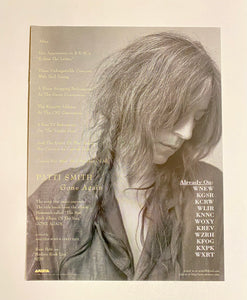 Patti Smith - 8 1/2" x 11" Trade Ad #2