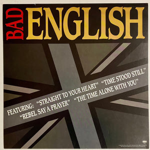 Bad English - Double Sided Album Flat