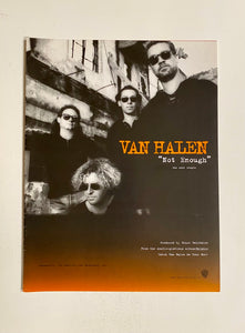 Van Halen - 8 1/2” x 11” Trade Ad #2