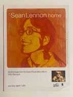 Sean Lennon - 8 1/2” x 11” Trade Ad