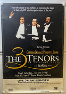 The 3 Tenors - 27” x 40” Promotional Poster