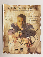 Nas - 8 1/2” x 11” Trade Ad #2
