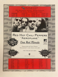 Red Hot Chili Peppers - 8 1/2” x 11” Trade Ad #4