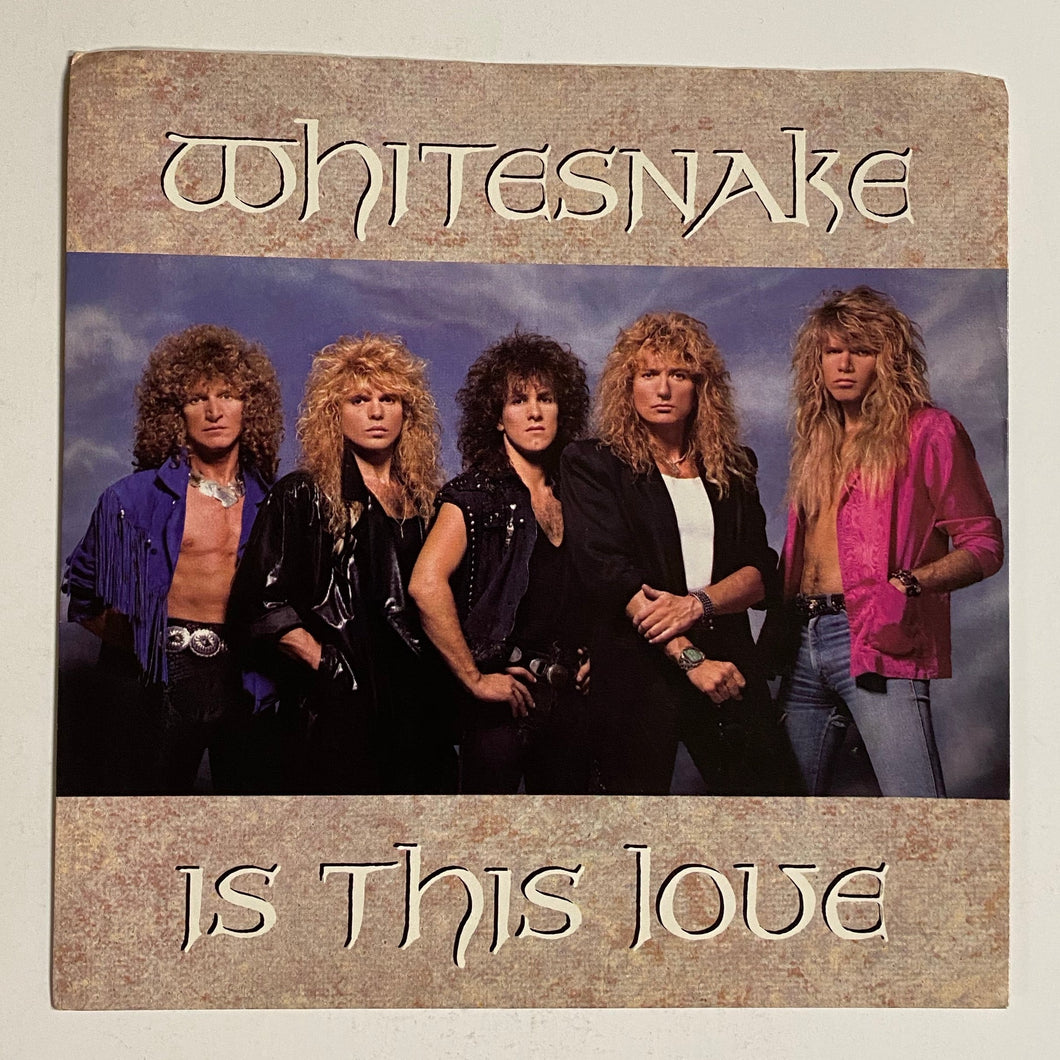 Whitesnake - 7” Picture Sleeve Only (no record)